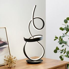 Amsterdam LED with Touch Dimmer Table Lamp // Black