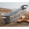 Set Of Three French Baguette Bins