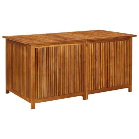 Patio Storage Box 59.1"x31.5"x29.5" Solid Wood Acacia