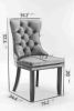 Nikki Collection Modern, High-end Tufted Solid Wood Contemporary Velvet Upholstered Dining Chair