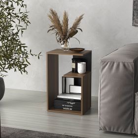 Everet 25" High 3-Tier Shelf Side Table