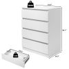 [FCH] Wood Simple 4-Drawer Dresser White