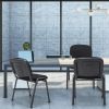Office Chair with Metal Frame and Padded Cushions for Conference Room