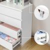 [FCH] Wood Simple 4-Drawer Dresser White