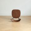 Dining chair wooden FAS grade oak natural wood made in North America