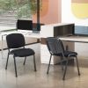 Office Chair with Metal Frame and Padded Cushions for Conference Room