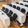 Office Chair with Metal Frame and Padded Cushions for Conference Room