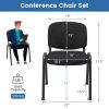 Office Chair with Metal Frame and Padded Cushions for Conference Room