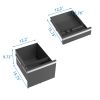 3 Drawer Mobile File Cabinet with Lock,Metal Filing Cabinets for Home Office Organizer Letters/Legal/A4,Fully Assembled,Blak
