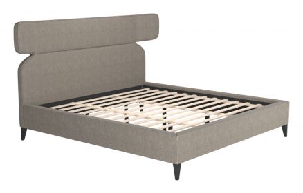Dusa Queen Bed Olive Brown (Color: Pic. A  King)